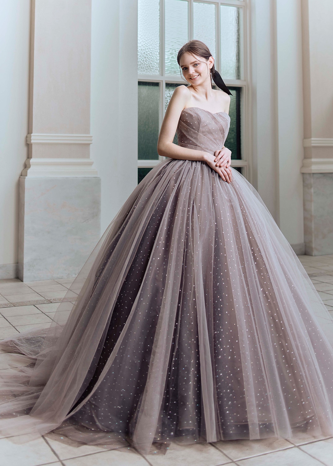 グクトゥギ＋洋服セット KH-0580 Pink｜KIYOKO HATA(キヨコハタ)のウェディングドレス